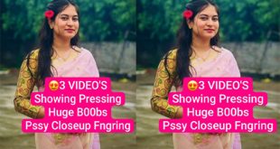 Beautiful Big Boobie Desi Girl – Latest Most Exclusive Viral Showing