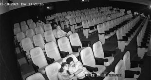 Boyfriend Pressing Boobs In Cinema Hall