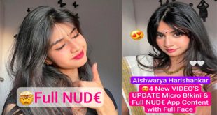 Aishwarya Harishankar Aka Aish Cream – Paid AppMicro B!kini Teasing