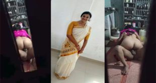 Husband Having Fun Captured – By Neighbour From Window