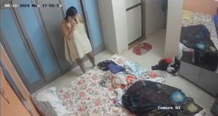 Girl Nude Captured By CCTV Full 9 Min Clip Update