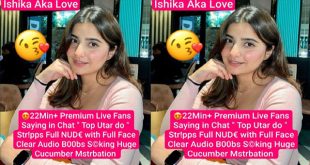 Ishia Aka Love Famous Insta Influencer – Most Exclusive Private Premium Live