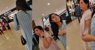 At Shopping Mall Random Underskirt Panty And Naked