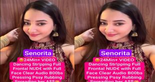 Senorita Famous Instagram Influencer Latest Most Exclusive 24Min+ Premium Live