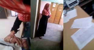 Hijabi Teacher Mummy Sucking Cock in Office With Voice