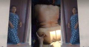 Horny Tamil Aunty Washing Clothes – At Terrence And Having Sex