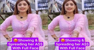 Marvi Chaudhari Famous – Paki TikToker Most Exclusive – Viral Video Showing & Spreading her – Huge Ass with Full Face