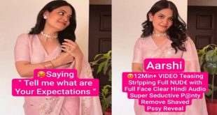 Aarshi Insta Model Latest Most Exclusive 12Min+ Premium Live