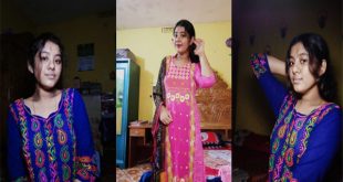 Cute Young GF Pressing Boobs Pussing And Rubbing