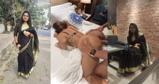 Horny Busty Office Babe Threesome BJ And Fucked