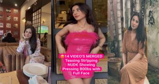 Paki Influencer Latest Trending Most Exclusive – Viral Teasing Stripping Nude Showing – Pressing Boobs with Full Face