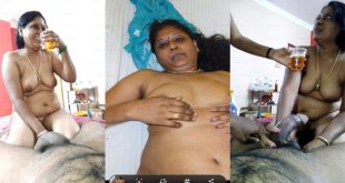 Malayalam Drinking Aunty Blowjob Fucked