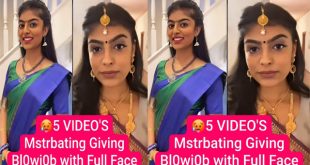 Desi NRI Girl Went Abroad for – Studying Giving Blowjob Full Face