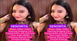 Senorita Famous Instagram Influencer New 29Min Premium Live