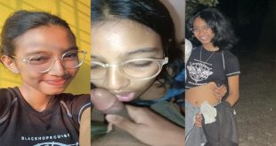 Sexy Indian Gf Blowjob Showing Boobs Outdoor