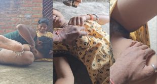 Horny Rajasthani Guy Having Fun With Wife At Terrence