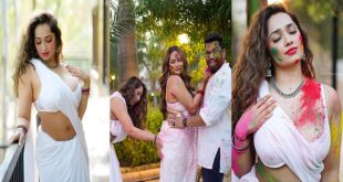 Aditi Mistry First Time Ever – Stripping Completely Topless Live