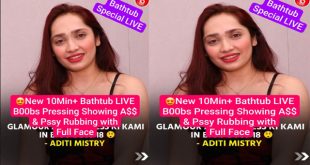 Aditi Mistry New 9Min+ Live Huge – Boobs Pressing Showing Ass & Pssy Rubbing with Full Face