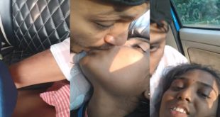 College Babe Kissing In Car And Getting Fingured