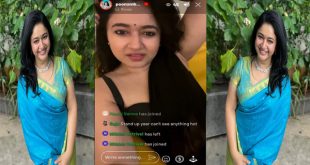 Indian Actress Poonam Bajwa Paid live chat