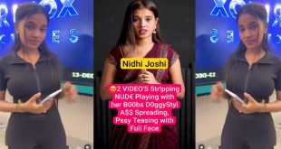 Nidhi Joshi Famous Insta Influencer Paid App Exclusive Stripping Nude Playing