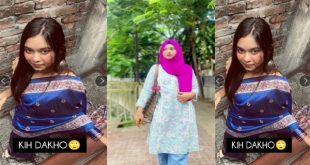 Cute GF Pressing Boobs Showing Pussy