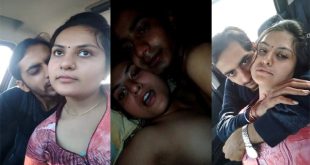 Illegal Affair Enjoying with Lover in Car Riding on Dick
