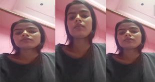 Indian Girl Showing Sister On Video Call