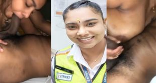 Beautiful Mallu girl blowing like pro