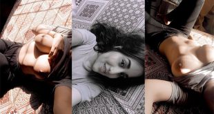 Beautiful Chubby Mal Squeezing Boobs