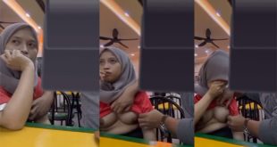 Mallu Hijabi Girl Boob Kissed In Restaurant Outdoor