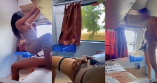 On Moving Train – Hot Couple Aka – Sugar & Spice Fucking