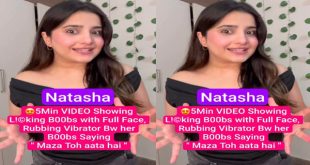 Maza Toh aata hai – Natasha Beautiful Busty Showing Boobs