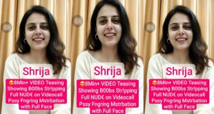 Shrija Instagram Model Teasing – Showing Boobs Stripping Full Nude