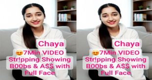 Chaya Instagram Model – Private Premium Stripping Showing – her Boobs & Ass