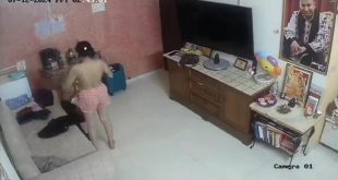 Desi Home Alone Girl Nude Capture IpCam