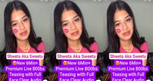 Shweta Aka Sweetu Fashion Influencer – Boobs Teasing Premium Live