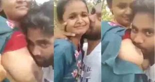 Desi Gf Tight Boobs Sucking in Outdoor Viral Video