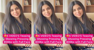 Innocent Looking GF Latest Most Exclusive Viral – Teasing Showing Pressing Boobs with Full Face