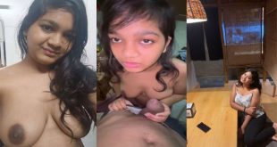 Horny Indian Girl Fingering – Blowjob To Lover