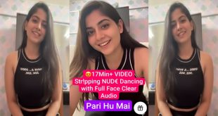 Pari Hu Mai Beautiful Instagram Model – Stripping Nude Premium Live