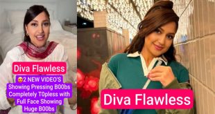 Diva Flawlwss Nude For First Time – Topless with Full Face