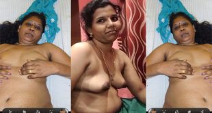 Tamil Aunty Topless Boobs Show – Chennai Sathish