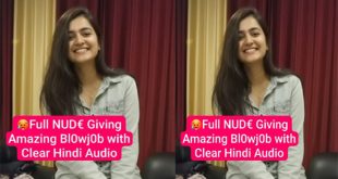 Desi Girl New Latest Viral  Nude – Giving Amazing Blowjob – To Her Boyfriend