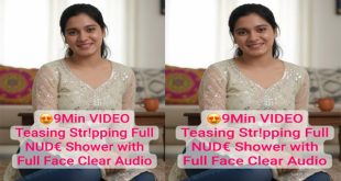 Beautiful Desi GF Latest Most Exclusive – Viral Teasing Stripping Full Nude – Shower with Full Face Clear Audio