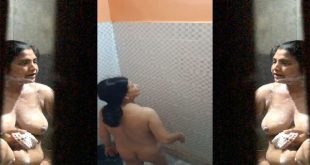 Milf Mom Bathing Capture & Viral her Son