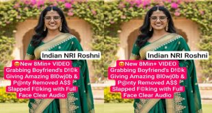 Indian Nri Roshni Boyfriend Dick Giving Amazing Blowjob – Panty Removed Ass Slapped – Fucking with Full Face