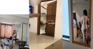 SexyIndianWife Taking Parcel – From Delivery Boy In Bikini