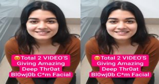 Nri Model Latest Most Exclusive Viral – Giving Amazing Deep Throat Blowjob – with Full Face & Cam Facial