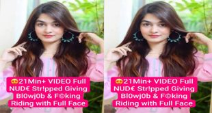 Langoor Ke Haath Angoor – Beautiful Desi Girl Giving Blowjob & Fuck Riding Video